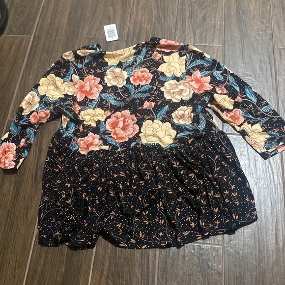 COPY - Torrid floral open cardigan with tie - Picture 3 of 5